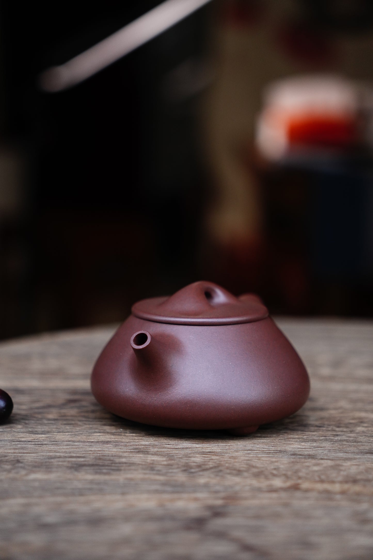 Full-Handmade Big manpiao teapot, purple clay, 210ml Collectible Zen Traditional Chinese Tea Art