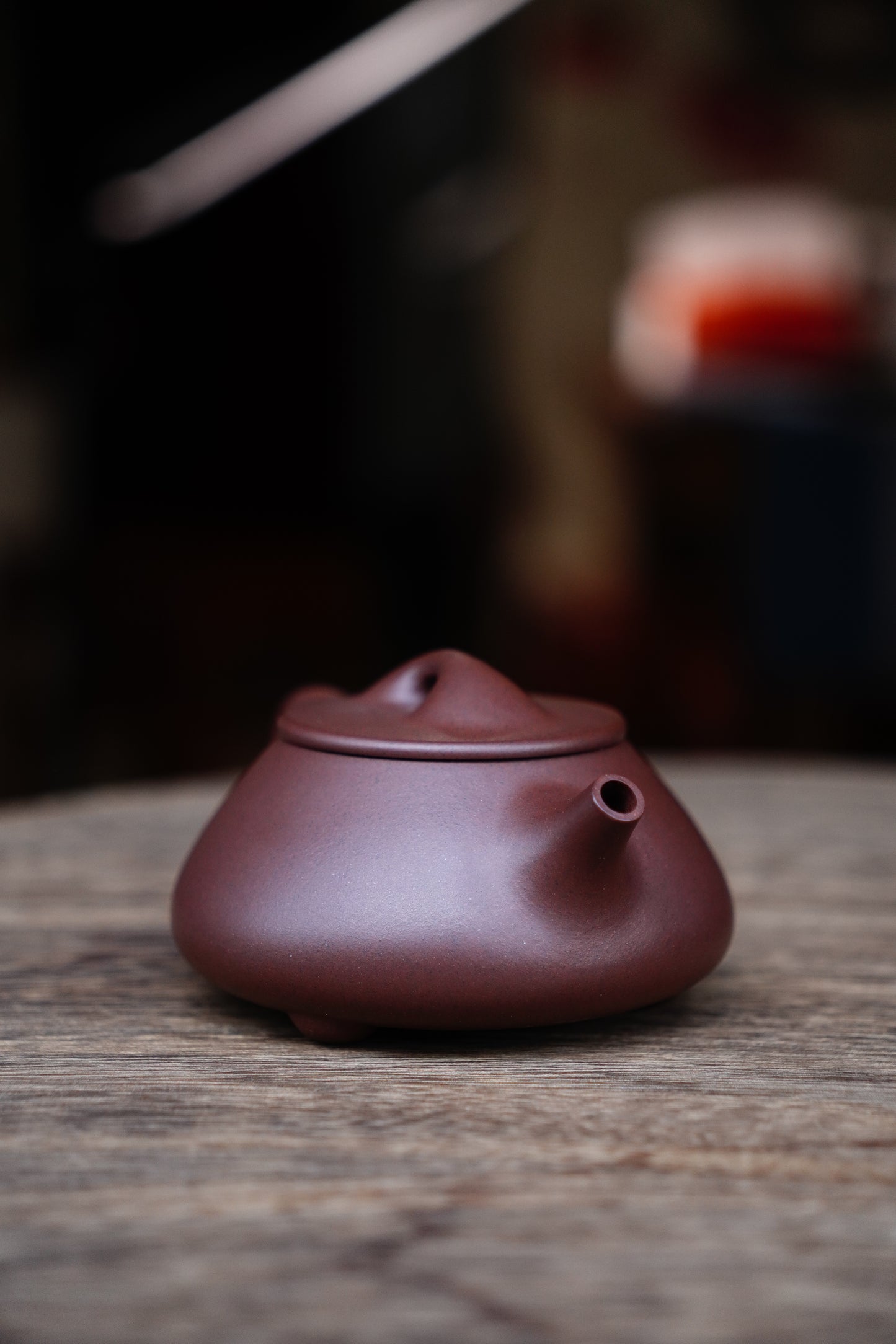 Full-Handmade Big manpiao teapot, purple clay, 210ml Collectible Zen Traditional Chinese Tea Art