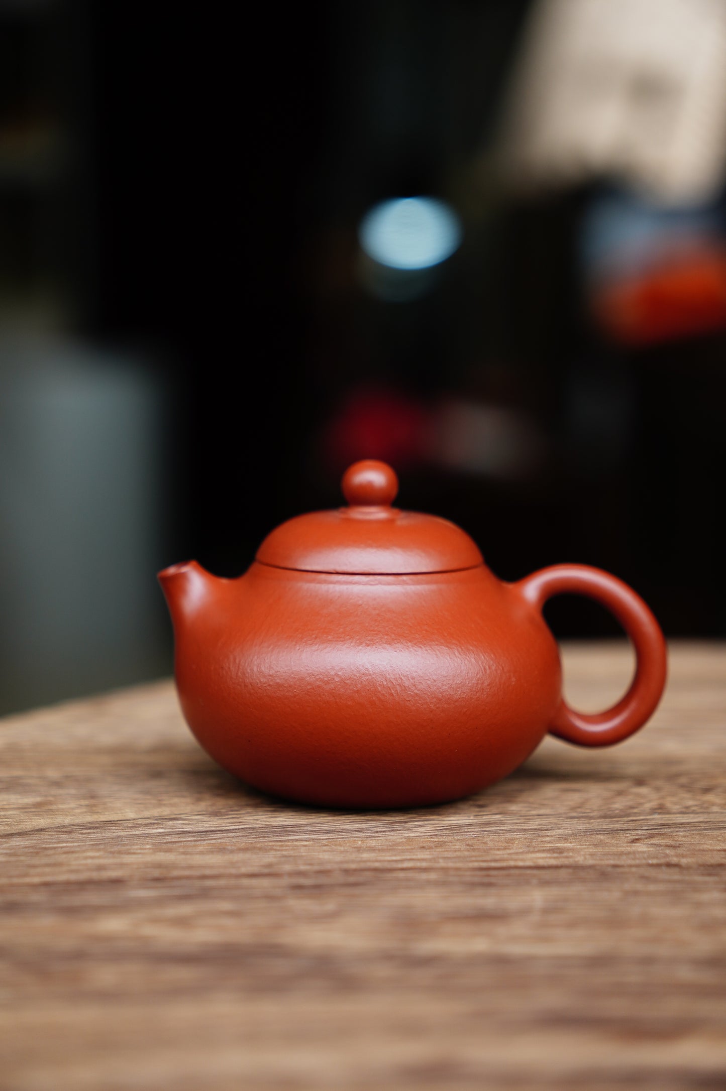 Handmade Da Hong Pao Zisha Teapot ‘Wendan’ Style, 135ml, Elegant Yixing Purple Clay, Artisan Gongfu Teaware for Tea Ceremony