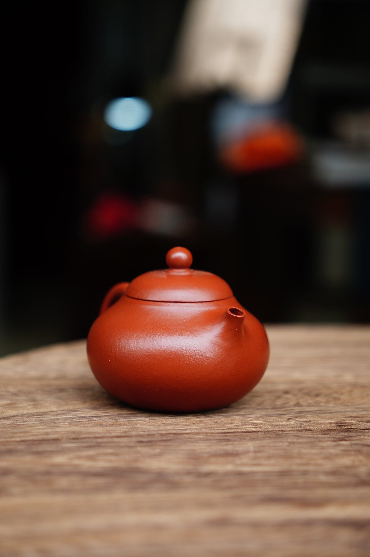 Handmade Da Hong Pao Zisha Teapot ‘Wendan’ Style, 135ml, Elegant Yixing Purple Clay, Artisan Gongfu Teaware for Tea Ceremony