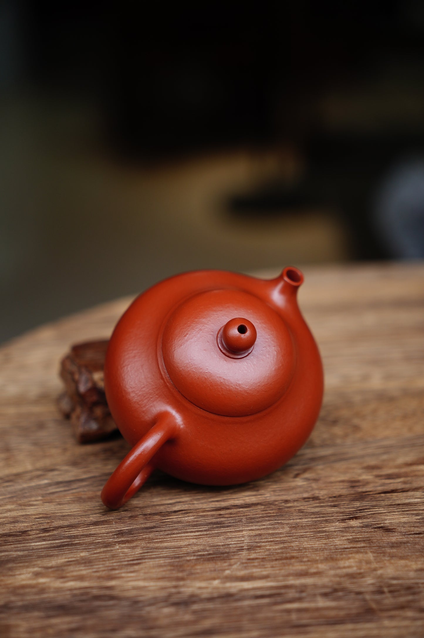 Handmade Da Hong Pao Zisha Teapot ‘Wendan’ Style, 135ml, Elegant Yixing Purple Clay, Artisan Gongfu Teaware for Tea Ceremony