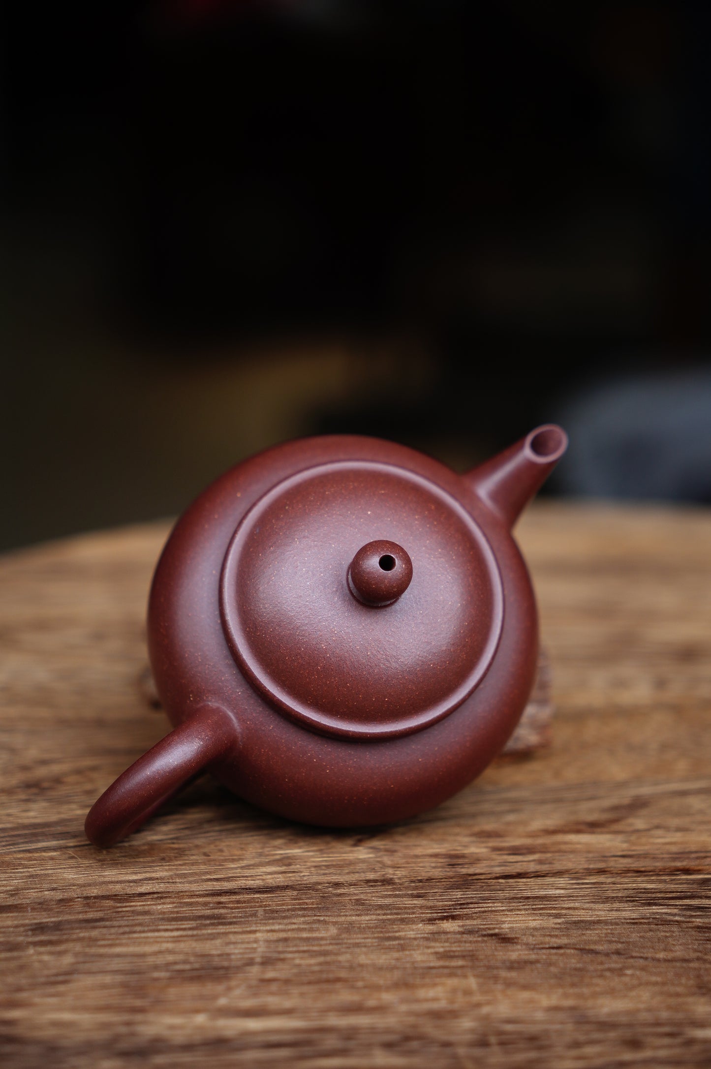 Yixing Zisha Purple Clay Teapot 150ml, Shui Ping Style , Handmade in China, Perfect for Oolong & Pu'er Tea