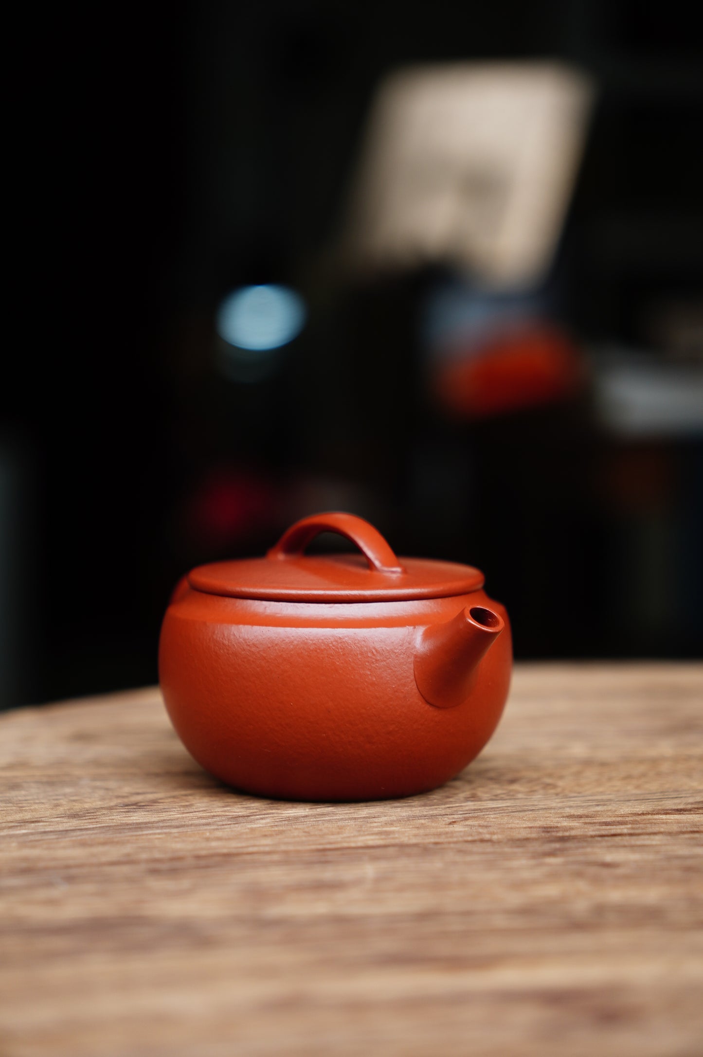 Cloud Bridge” Pattern Yixing Han Wa Purple Clay Teapot, Da Hong Pao Zini 150ml, Handmade Chinese Gongfu Teapot, Collector Zisha Art