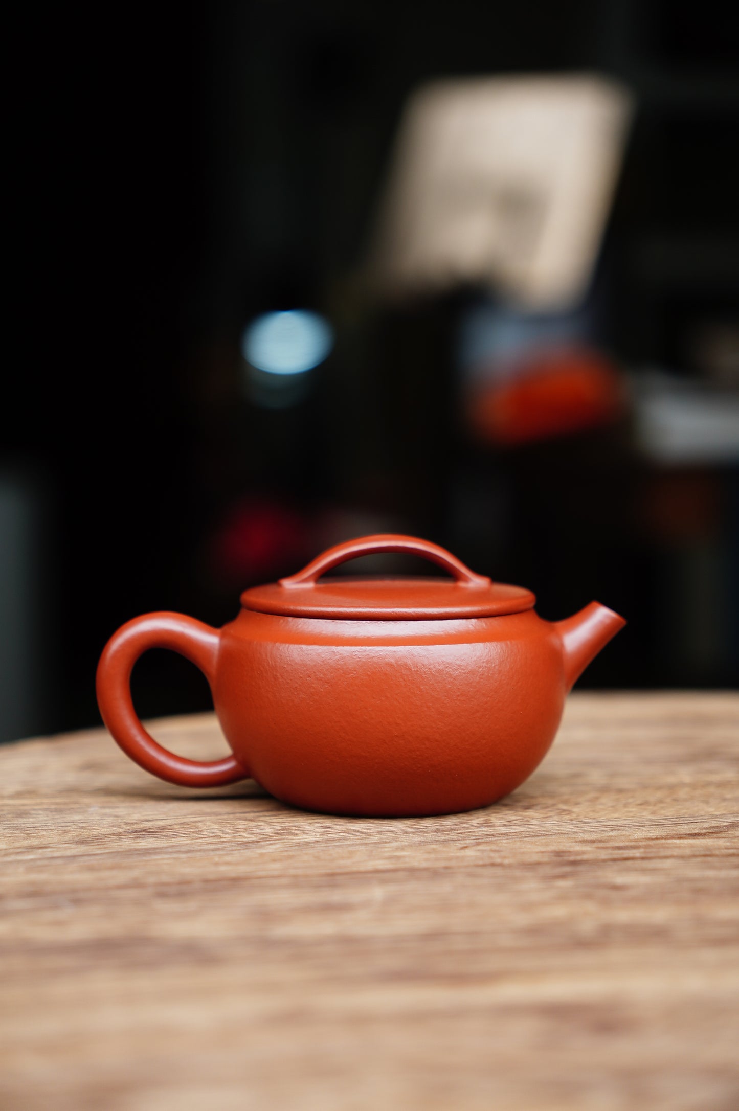 Cloud Bridge” Pattern Yixing Han Wa Purple Clay Teapot, Da Hong Pao Zini 150ml, Handmade Chinese Gongfu Teapot, Collector Zisha Art