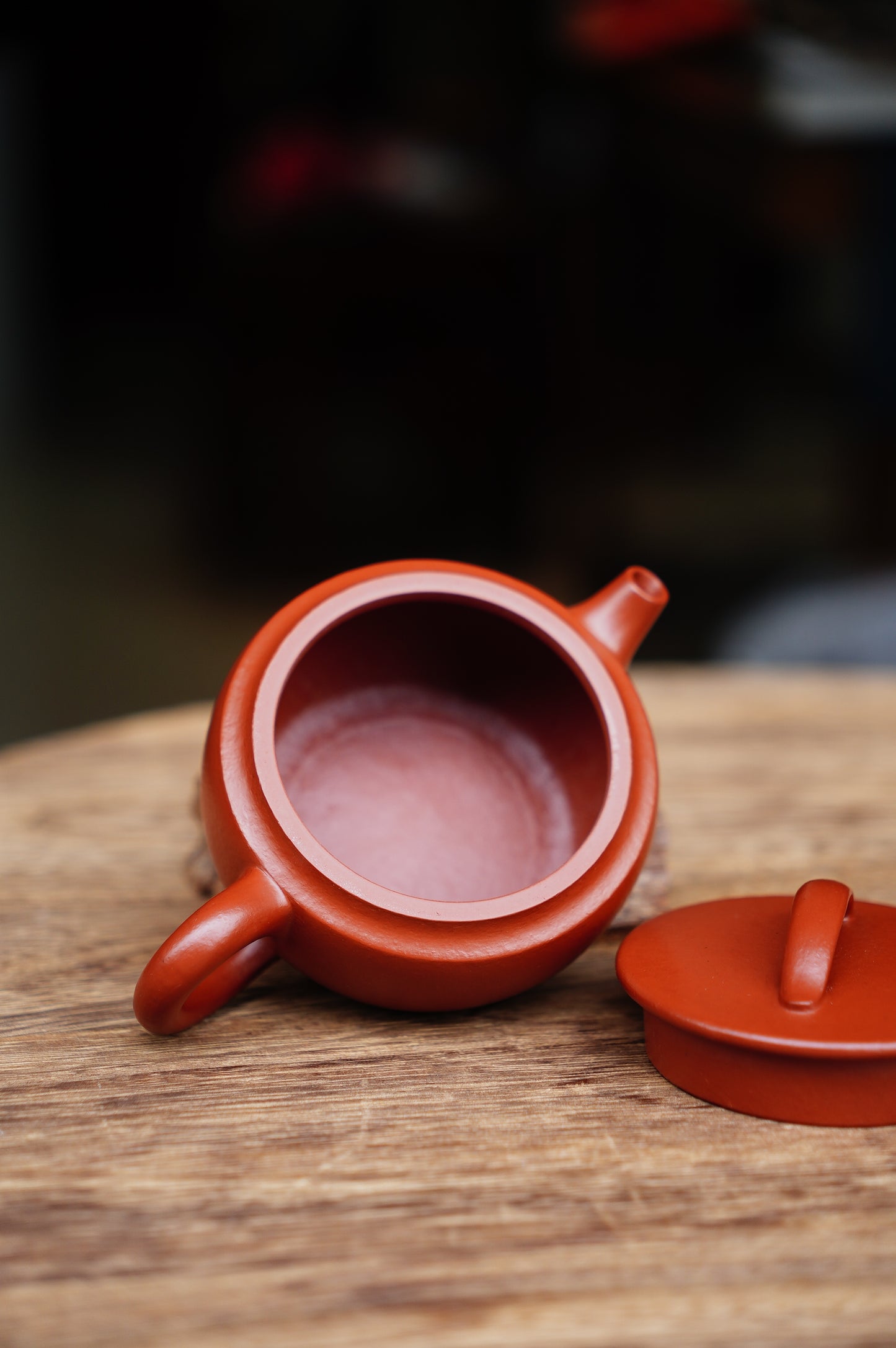 Cloud Bridge” Pattern Yixing Han Wa Purple Clay Teapot, Da Hong Pao Zini 150ml, Handmade Chinese Gongfu Teapot, Collector Zisha Art