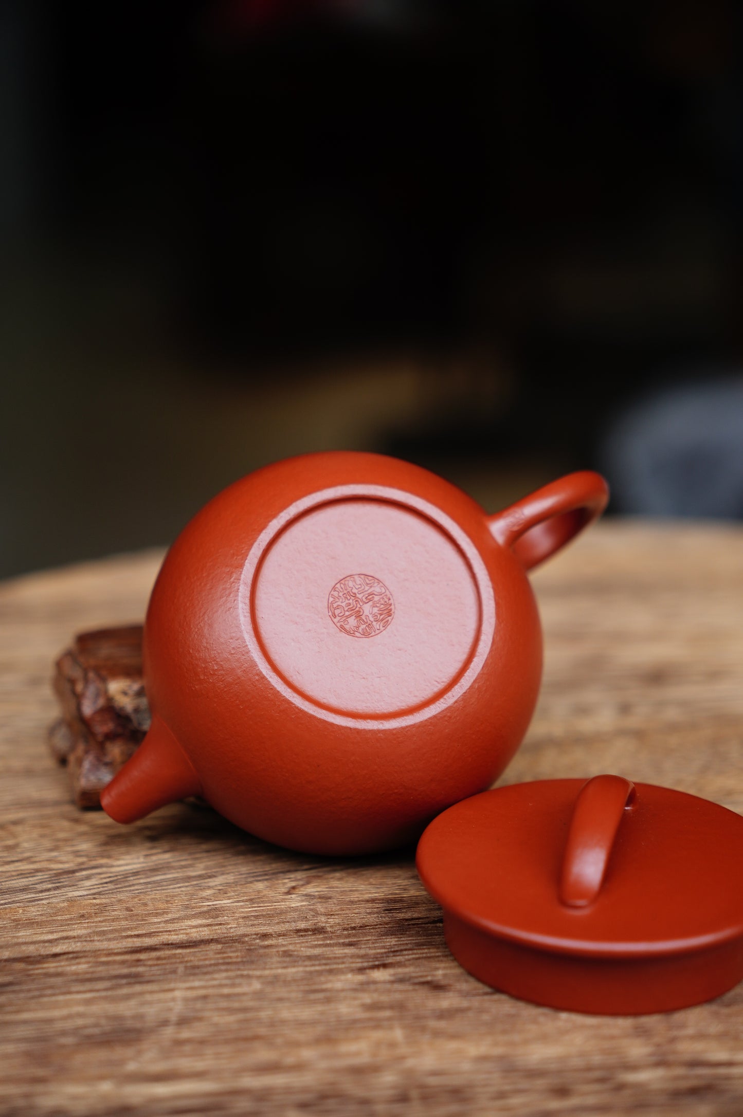 Cloud Bridge” Pattern Yixing Han Wa Purple Clay Teapot, Da Hong Pao Zini 150ml, Handmade Chinese Gongfu Teapot, Collector Zisha Art