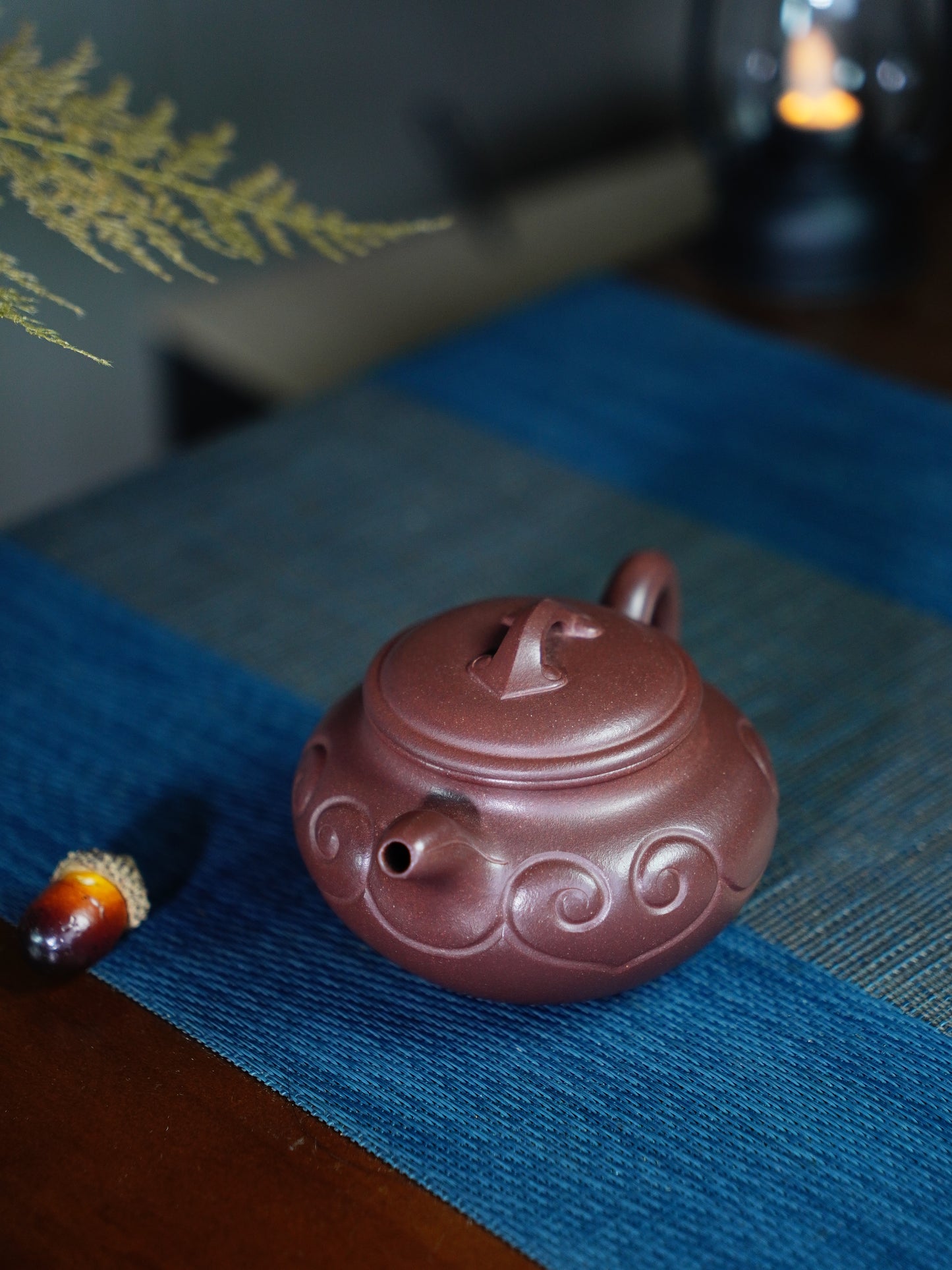 Fanggu ruyi Teapots Zisha Yixing Clay 180 ML