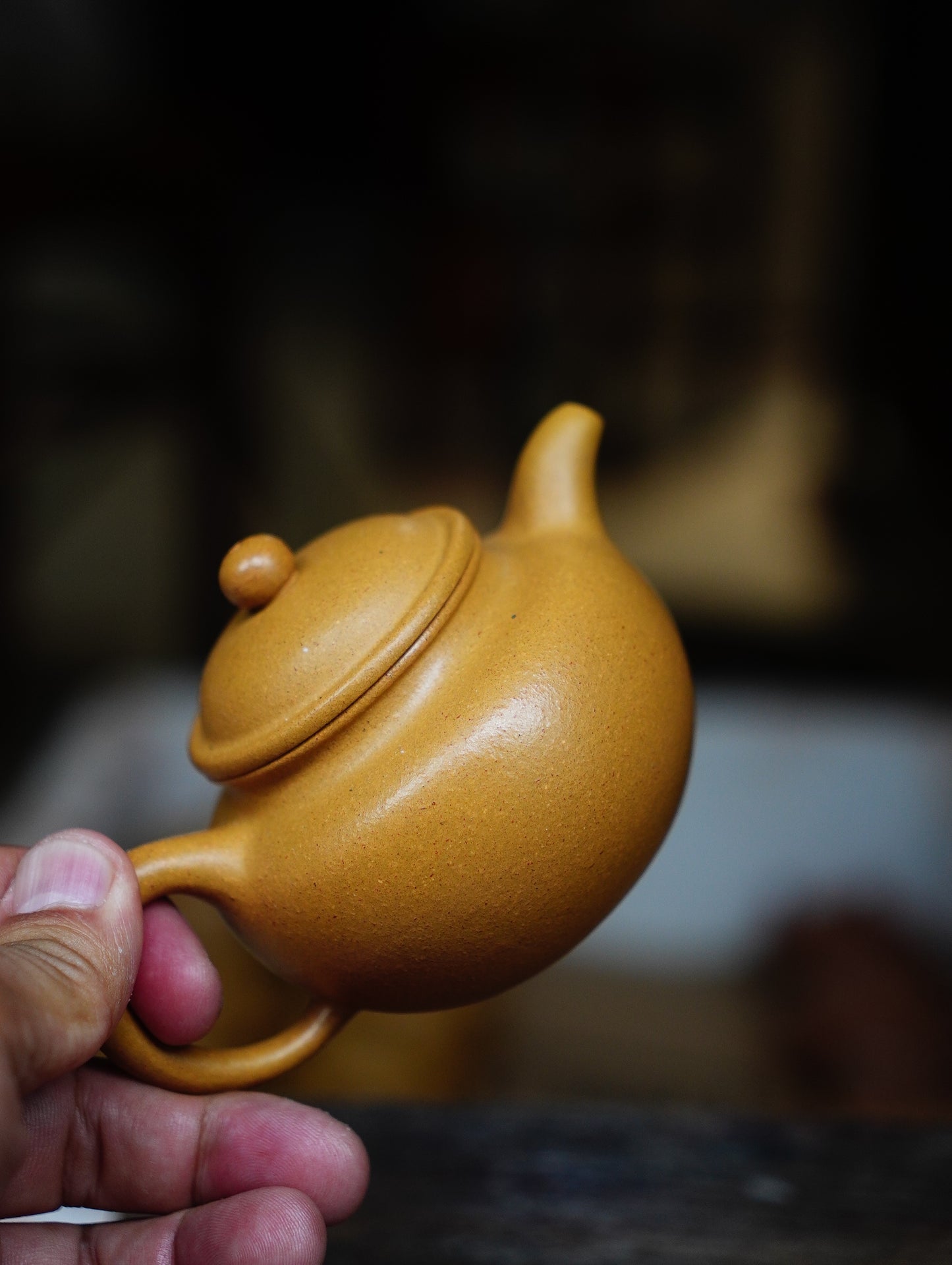 Jingzhou duoqiu Zisha Yixing Teapots Clay 180ML