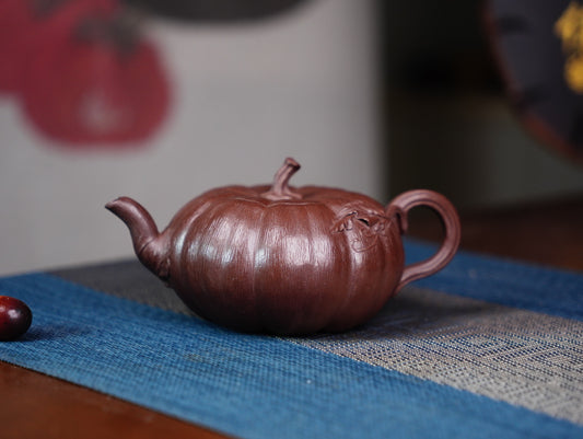 Pumpkin Teapots Zisha Yixing Clay 240ML