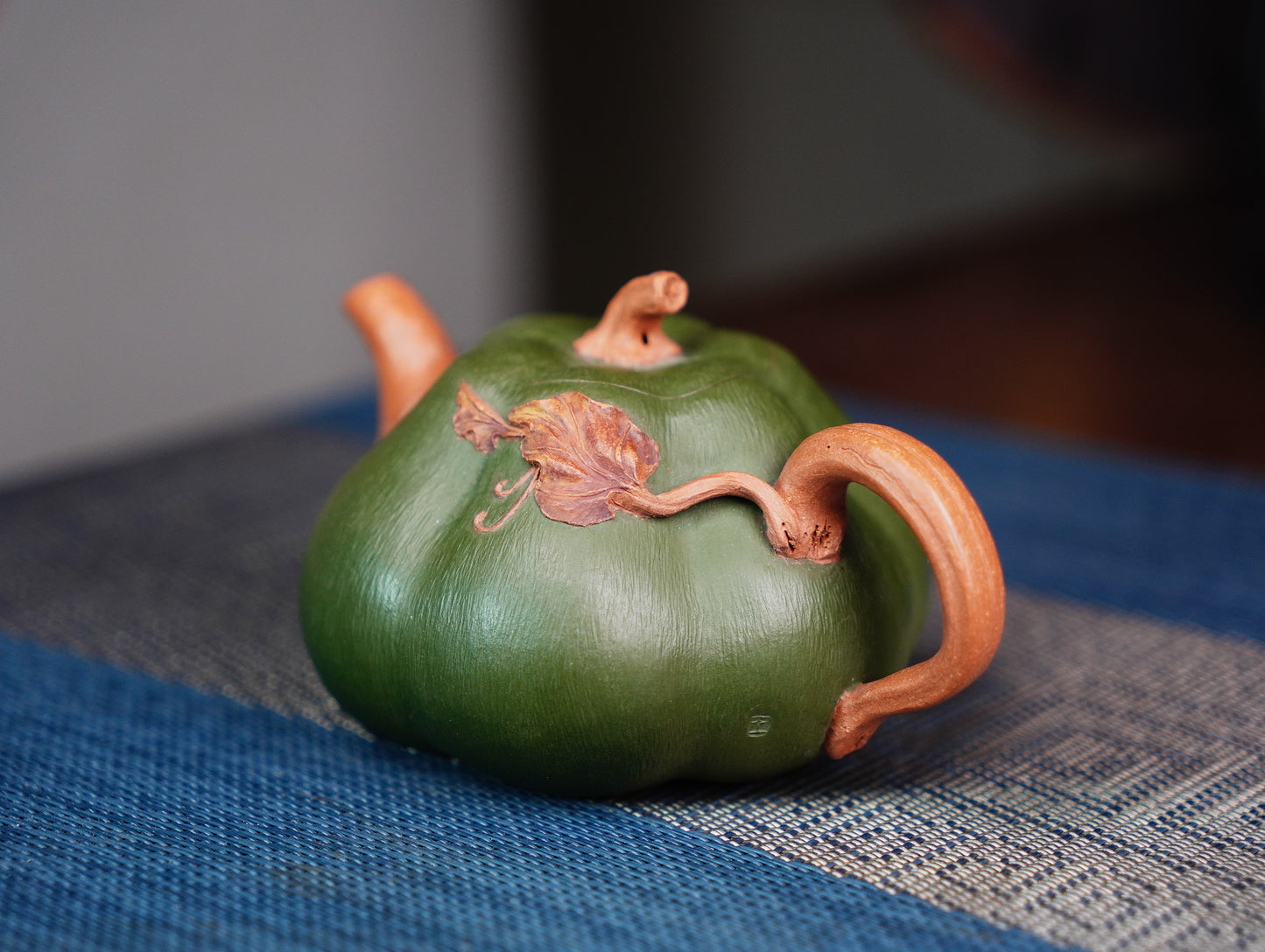 Pumpkin Teapots Zisha Yixing Clay pyramid 180ML