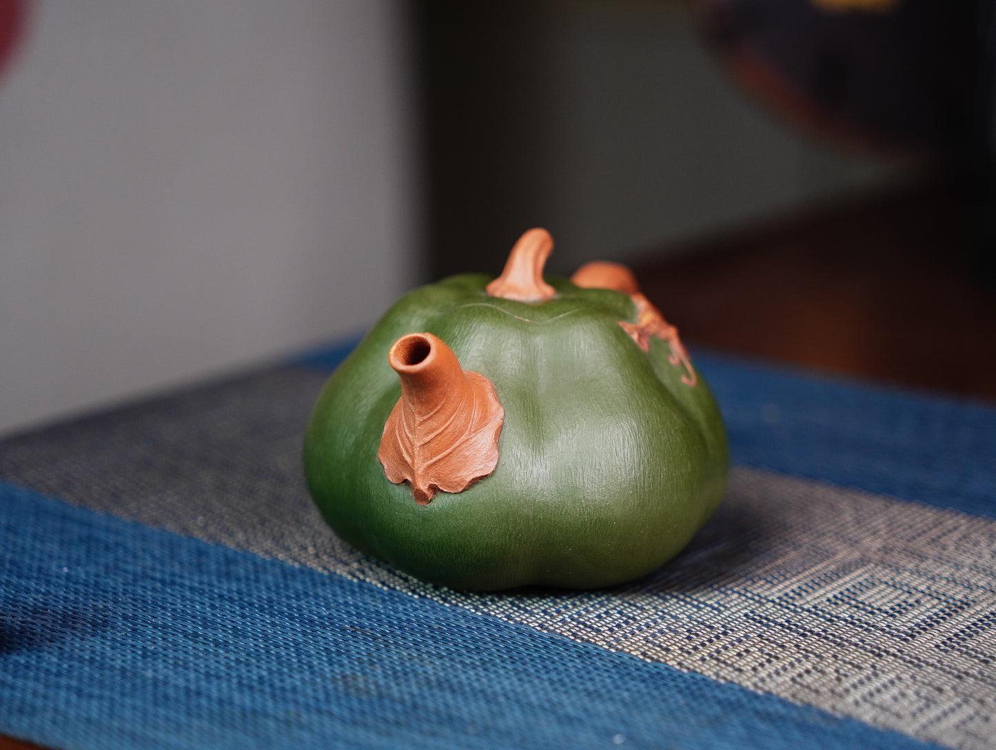 Pumpkin Teapots Zisha Yixing Clay pyramid 180ML