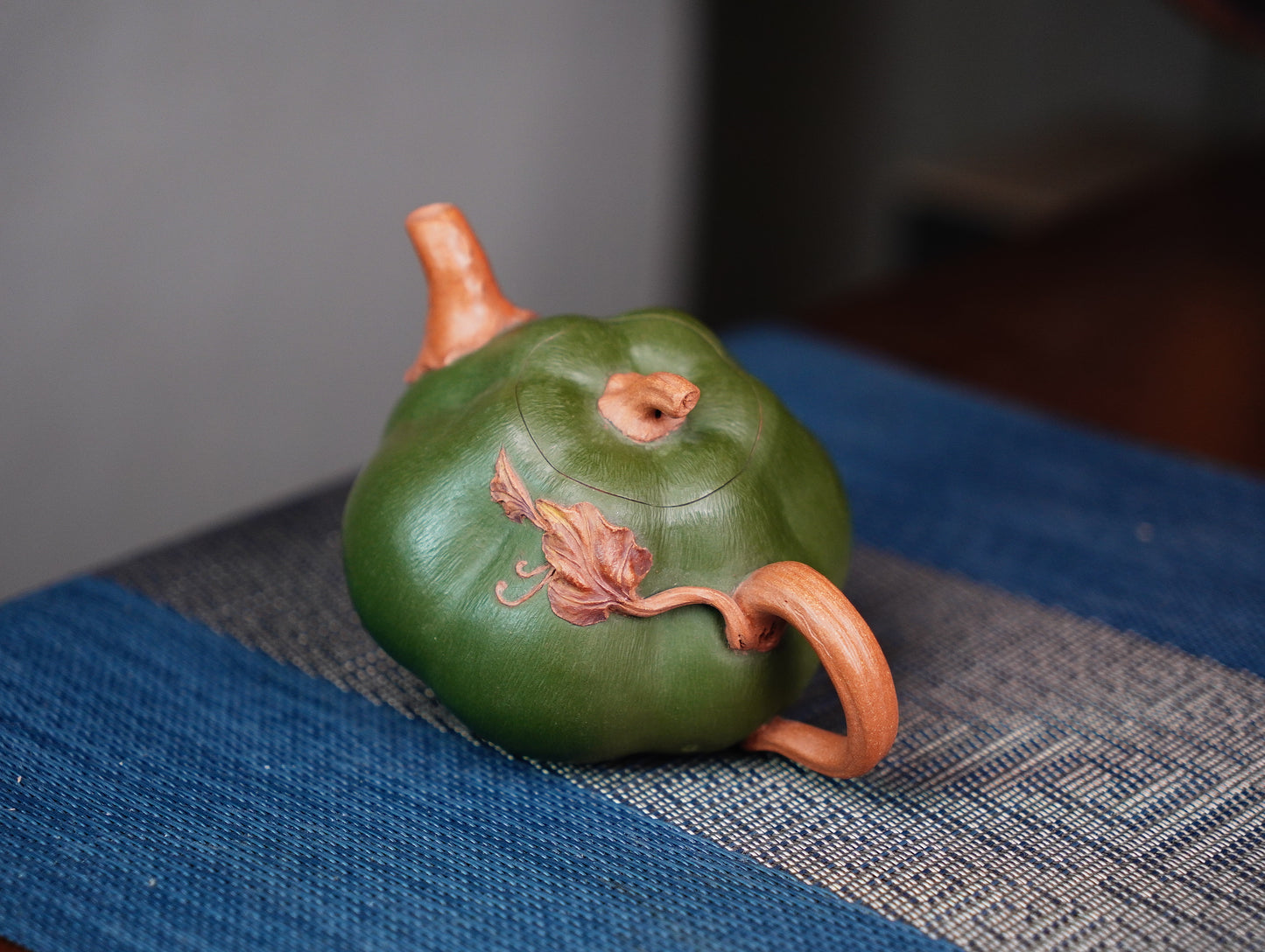 Pumpkin Teapots Zisha Yixing Clay pyramid 180ML