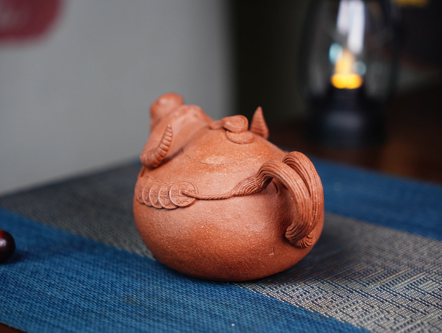 Niuhong Jiangpo Zisha Teapot 210ml - Rare ‘Ox Blood’ Purple Clay - Handcrafted Yixing Teapot for Oolong & Puerh Tea