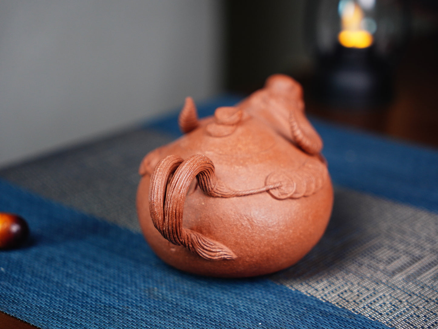 Niuhong Jiangpo Zisha Teapot 210ml - Rare ‘Ox Blood’ Purple Clay - Handcrafted Yixing Teapot for Oolong & Puerh Tea