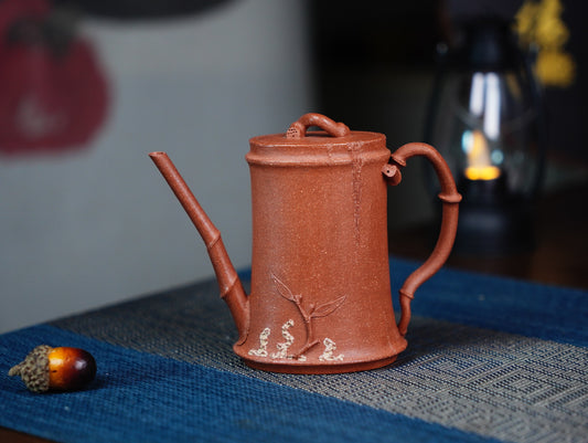 Bamboo Teapots Zisha Yixing Clay  120ML