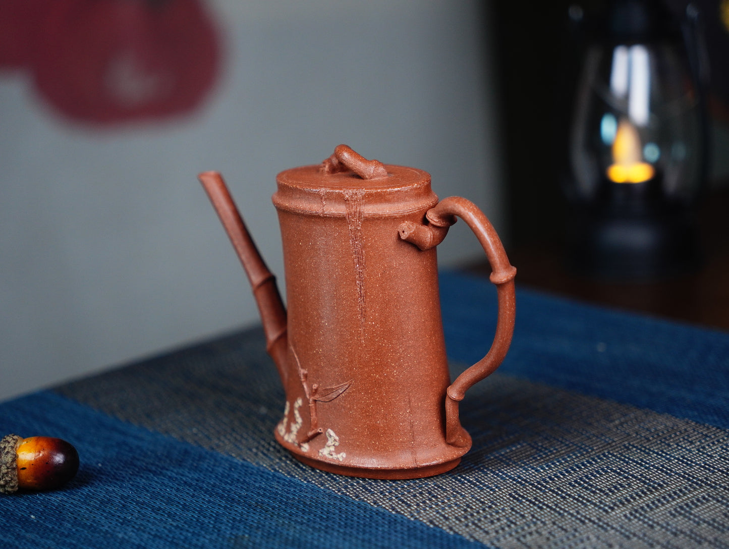 Bamboo Teapots Zisha Yixing Clay  120ML