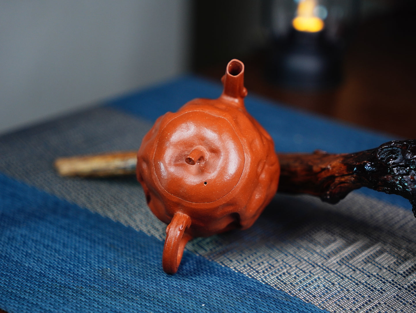 Vermilion (Zhuni) Zisha Teapot ‘Red Date’ 140ml - Classic Jujube Shape - Handmade Yixing Teapot for Oolong & Dan Cong Tea