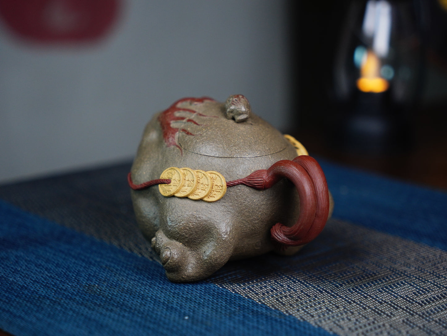 DujuHuiyan Teapots Zisha YIxing Clay 180ML
