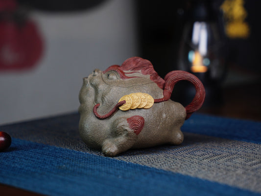 Huoyanchan Teapots Zisha Yixing Clay  160ML